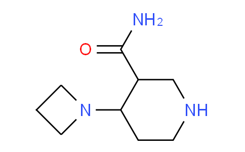 CAS No. 1147422-13-6, 4-(azetidin-1-yl)piperidine-3-carboxamide