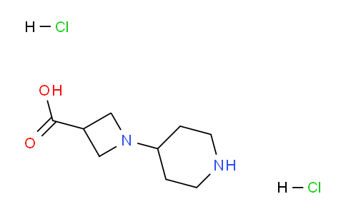 CAS No. 1179361-28-4, 1-(piperidin-4-yl)azetidine-3-carboxylic acid dihydrochloride