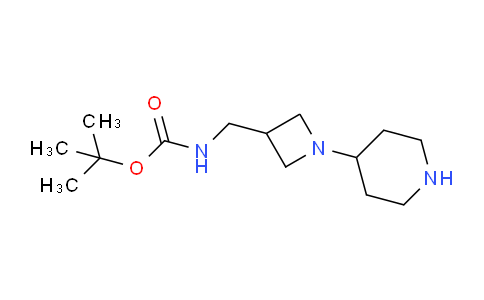 CAS No. 883547-23-7, tert-butyl ((1-(piperidin-4-yl)azetidin-3-yl)methyl)carbamate