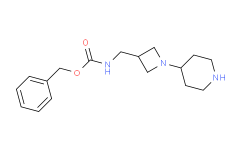CAS No. 883547-28-2, benzyl ((1-(piperidin-4-yl)azetidin-3-yl)methyl)carbamate