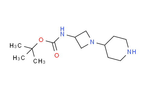 CAS No. 883546-82-5, tert-butyl (1-(piperidin-4-yl)azetidin-3-yl)carbamate