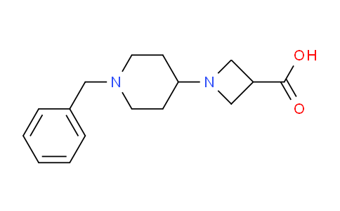 CAS No. 889952-36-7, 1-(1-benzylpiperidin-4-yl)azetidine-3-carboxylic acid