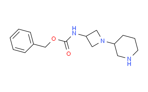 CAS No. 1131594-90-5, benzyl (1-(piperidin-3-yl)azetidin-3-yl)carbamate
