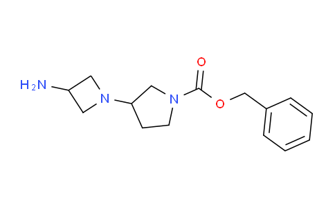 CAS No. 883547-52-2, benzyl 3-(3-aminoazetidin-1-yl)pyrrolidine-1-carboxylate