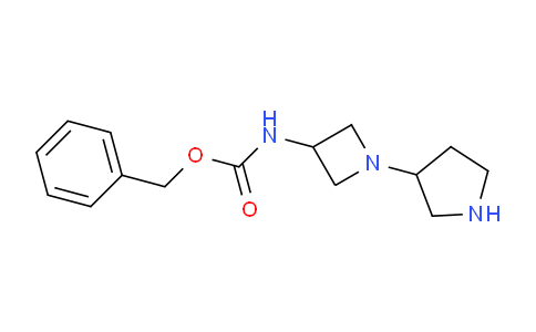 CAS No. 1131594-93-8, benzyl (1-(pyrrolidin-3-yl)azetidin-3-yl)carbamate