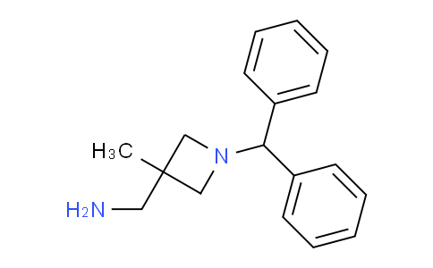 CAS No. 133891-59-5, (1-benzhydryl-3-methylazetidin-3-yl)methanamine
