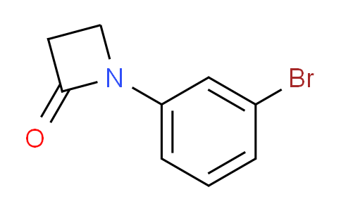 CAS No. 38560-28-0, 1-(3-Bromophenyl)azetidin-2-one