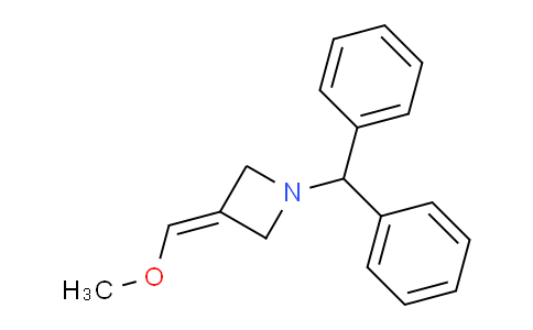 CAS No. 676125-58-9, 1-benzhydryl-3-(methoxymethylene)azetidine
