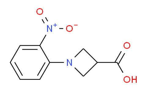 CAS No. 887595-94-0, 1-(2-Nitrophenyl)azetidine-3-carboxylic acid