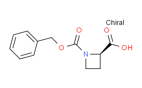 CAS No. 25654-51-7, (R)-1-((Benzyloxy)carbonyl)azetidine-2-carboxylic acid