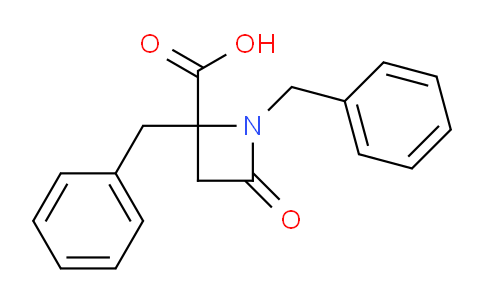 CAS No. 344765-38-4, 1,2-dibenzyl-4-oxoazetidine-2-carboxylic acid