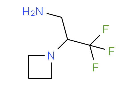 CAS No. 1263279-91-9, 2-(azetidin-1-yl)-3,3,3-trifluoropropan-1-amine