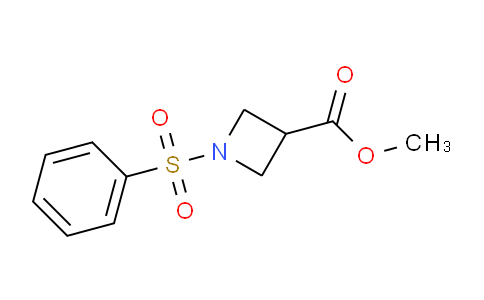 CAS No. 1334499-99-8, Methyl 1-(phenylsulfonyl)azetidine-3-carboxylate