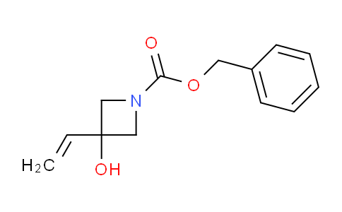 CAS No. 1356109-31-3, benzyl 3-hydroxy-3-vinylazetidine-1-carboxylate