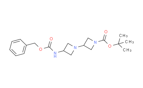 CAS No. 1356087-48-3, tert-butyl 3-(((benzyloxy)carbonyl)amino)-[1,3'-biazetidine]-1'-carboxylate