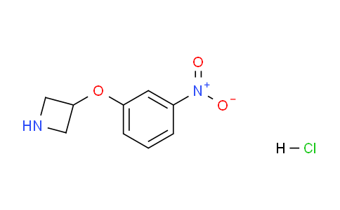 CAS No. 1373253-27-0, 3-(3-Nitrophenoxy)azetidine hydrochloride