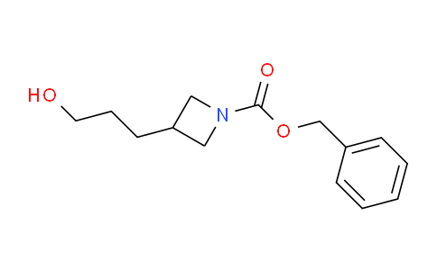 CAS No. 1381947-67-6, Benzyl 3-(3-hydroxypropyl)azetidine-1-carboxylate