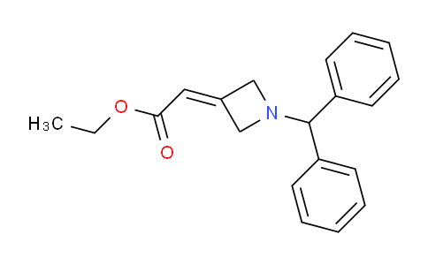 CAS No. 158602-32-5, Ethyl 2-(1-benzhydrylazetidin-3-ylidene) acetate