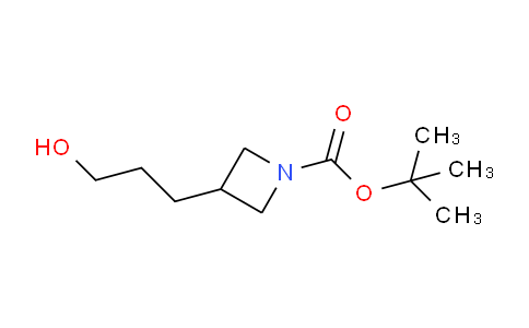 CAS No. 158602-43-8, tert-butyl 3-(3-hydroxypropyl)azetidine-1-carboxylate