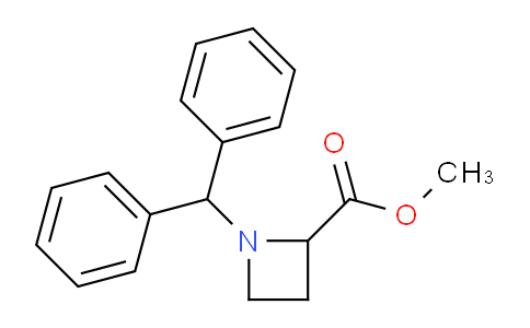CAS No. 33667-52-6, methyl 1-benzhydrylazetidine-2-carboxylate