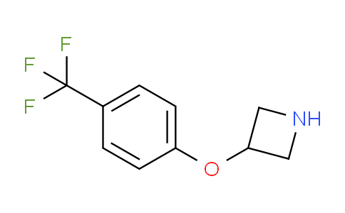CAS No. 76263-21-3, 3-(4-(Trifluoromethyl)phenoxy)azetidine