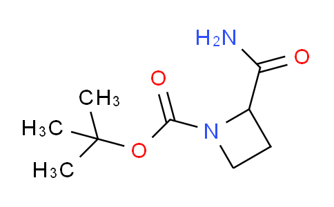CAS No. 1219220-82-2, tert-butyl 2-carbamoylazetidine-1-carboxylate