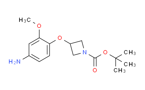 CAS No. 960401-42-7, tert-Butyl 3-(4-amino-2-methoxyphenoxy)azetidine-1-carboxylate