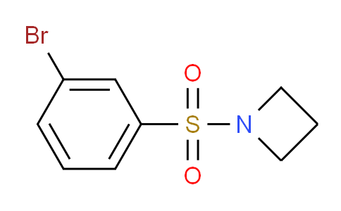 CAS No. 1133116-29-6, 1-((3-Bromophenyl)sulfonyl)azetidine