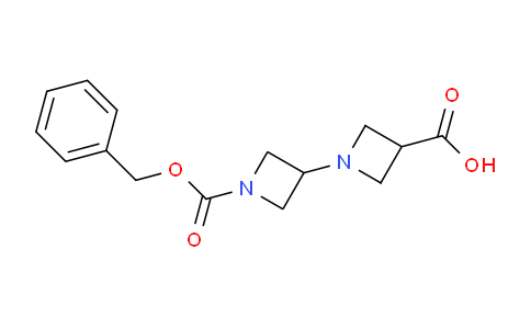 CAS No. 1131594-87-0, 1'-((benzyloxy)carbonyl)-[1,3'-biazetidine]-3-carboxylic acid