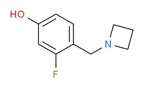 CAS No. 1260807-51-9, 4-(azetidin-1-ylmethyl)-3-fluorophenol