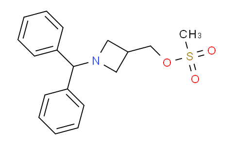 CAS No. 162698-41-1, (1-benzhydrylazetidin-3-yl)methyl methanesulfonate