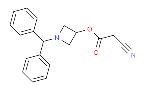 CAS No. 116574-14-2, 1-Benzhydrylazetidin-3-ylcyanoacetate