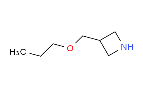 CAS No. 897086-93-0, 3-(Propoxymethyl)azetidine