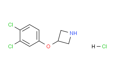 CAS No. 606129-60-6, 3-(3,4-Dichlorophenoxy)azetidine hydrochloride