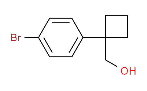 CAS No. 1227159-85-4, (1-(4-Bromophenyl)cyclobutyl)methanol
