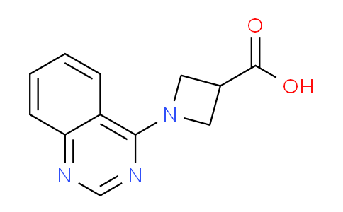 CAS No. 1365988-06-2, 1-(Quinazolin-4-yl)azetidine-3-carboxylic acid