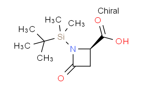 CAS No. 162856-35-1, (R)-1-(tert-Butyldimethylsilyl)-4-oxoazetidine-2-carboxylic acid