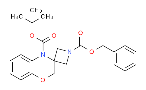 CAS No. 1956365-85-7, 1-Benzyl 4'-tert-butyl spiro[azetidine-3,3'-benzo[b][1,4]oxazine]-1,4'(2'H)-dicarboxylate