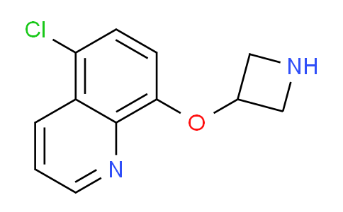 CAS No. 1219981-48-2, 8-(Azetidin-3-yloxy)-5-chloroquinoline