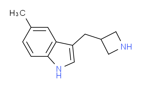 CAS No. 676125-79-4, 3-(Azetidin-3-ylmethyl)-5-methyl-1H-indole