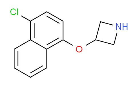 CAS No. 1220028-48-7, 3-((4-Chloronaphthalen-1-yl)oxy)azetidine