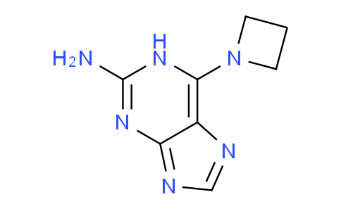 CAS No. 134760-67-1, 6-(Azetidin-1-yl)-1H-purin-2-amine