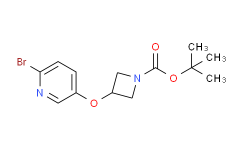 CAS No. 1146089-80-6, tert-Butyl 3-((6-bromopyridin-3-yl)oxy)azetidine-1-carboxylate