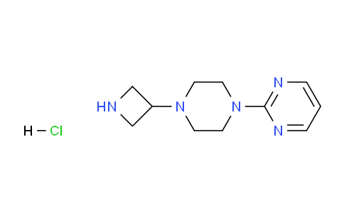 CAS No. 2044704-96-1, 2-(4-(Azetidin-3-yl)piperazin-1-yl)pyrimidine hydrochloride