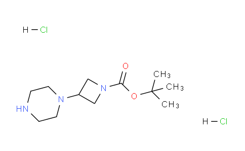CAS No. 2061980-49-0, tert-Butyl 3-(piperazin-1-yl)azetidine-1-carboxylate dihydrochloride