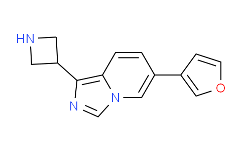 CAS No. 1422065-74-4, 1-(Azetidin-3-yl)-6-(furan-3-yl)imidazo[1,5-a]pyridine