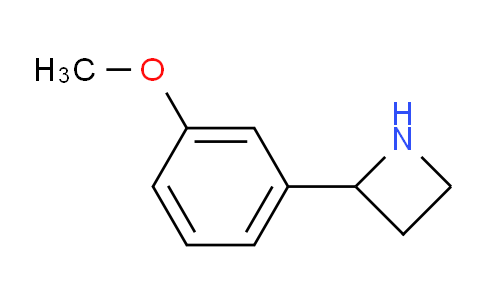 CAS No. 777887-12-4, 2-(3-Methoxyphenyl)azetidine