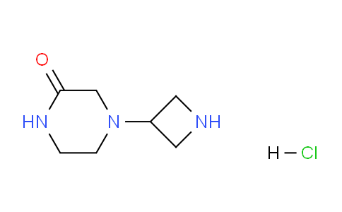 CAS No. 1624260-62-3, 4-(Azetidin-3-yl)piperazin-2-one hydrochloride