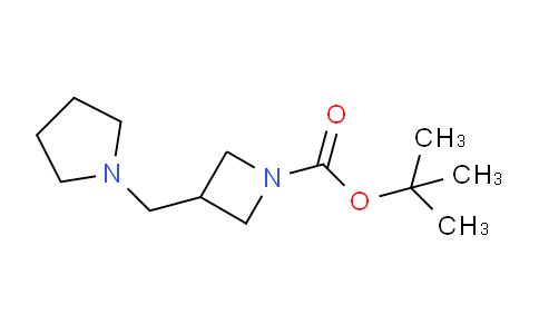 CAS No. 1402148-98-4, tert-Butyl 3-(pyrrolidin-1-ylmethyl)azetidine-1-carboxylate
