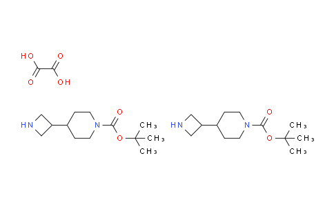 CAS No. 1956309-80-0, tert-Butyl 4-(azetidin-3-yl)piperidine-1-carboxylate oxalate(2:1)